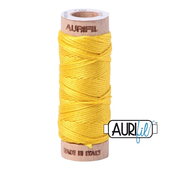 Aurifil Cotton Mako 2120 Canary 50wt Aurifil Cotton Mako 2120 Canary 50wt