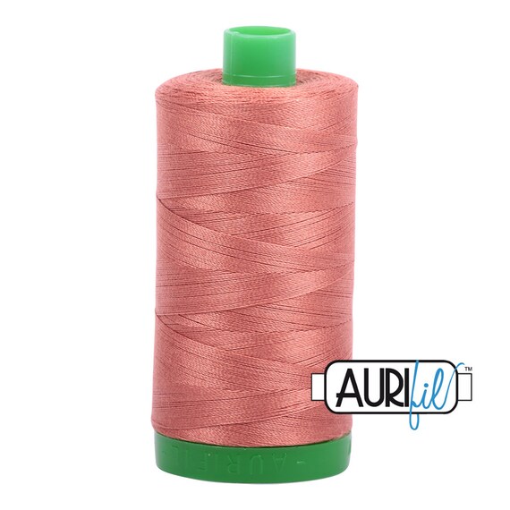 Aurifil 50 wt Cotton 6728 Cinnabar Aurifil 50 wt Cotton 6728 Cinnabar
