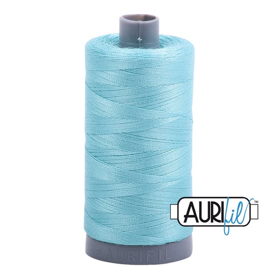 Aurifil Cotton Mako 5006 Light Turquoise 50 wt Aurifil Cotton Mako 5006 Light Turquoise 50 wt