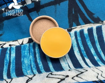 Twisted Bees 100% Beeswax Thread Conditioner 0.33 oz Kraft Pot