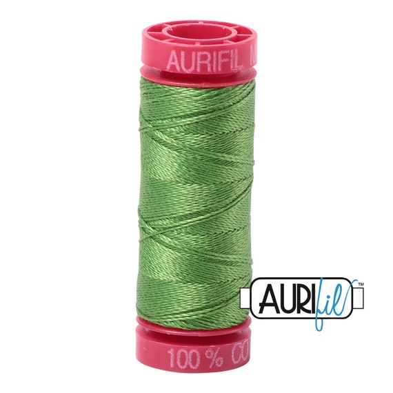 Aurifil Cotton Mako 1114 Grass Green 50wt Aurifil Cotton Mako 1114 Grass Green 50wt