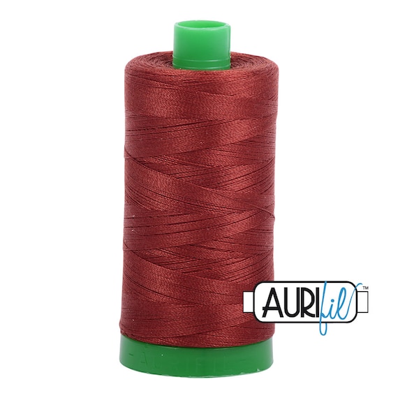 Aurifil Cotton Mako 2355 Rust 50wt Aurifil Cotton Mako 2355 Rust 50wt
