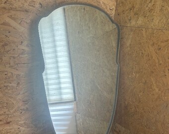 Miroir vintage en laiton