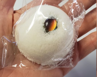 Bomba de baño Dragon's Eye Mood Ring: aceite esencial de lavanda efervescente