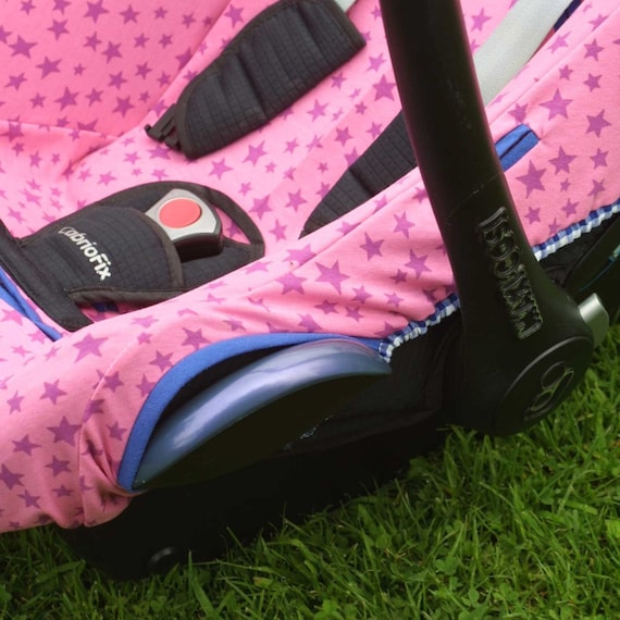 Sommerbezug Schonbezug Frottee für Maxi-cosi Pebble Pebble Plus NEU lila