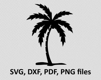 Download Palm tree svg | Etsy