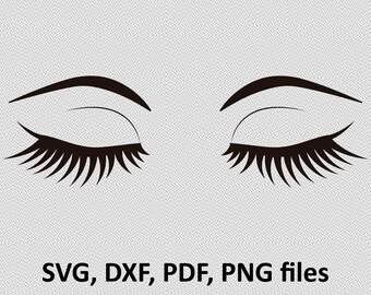 Download Eyelash svg | Etsy
