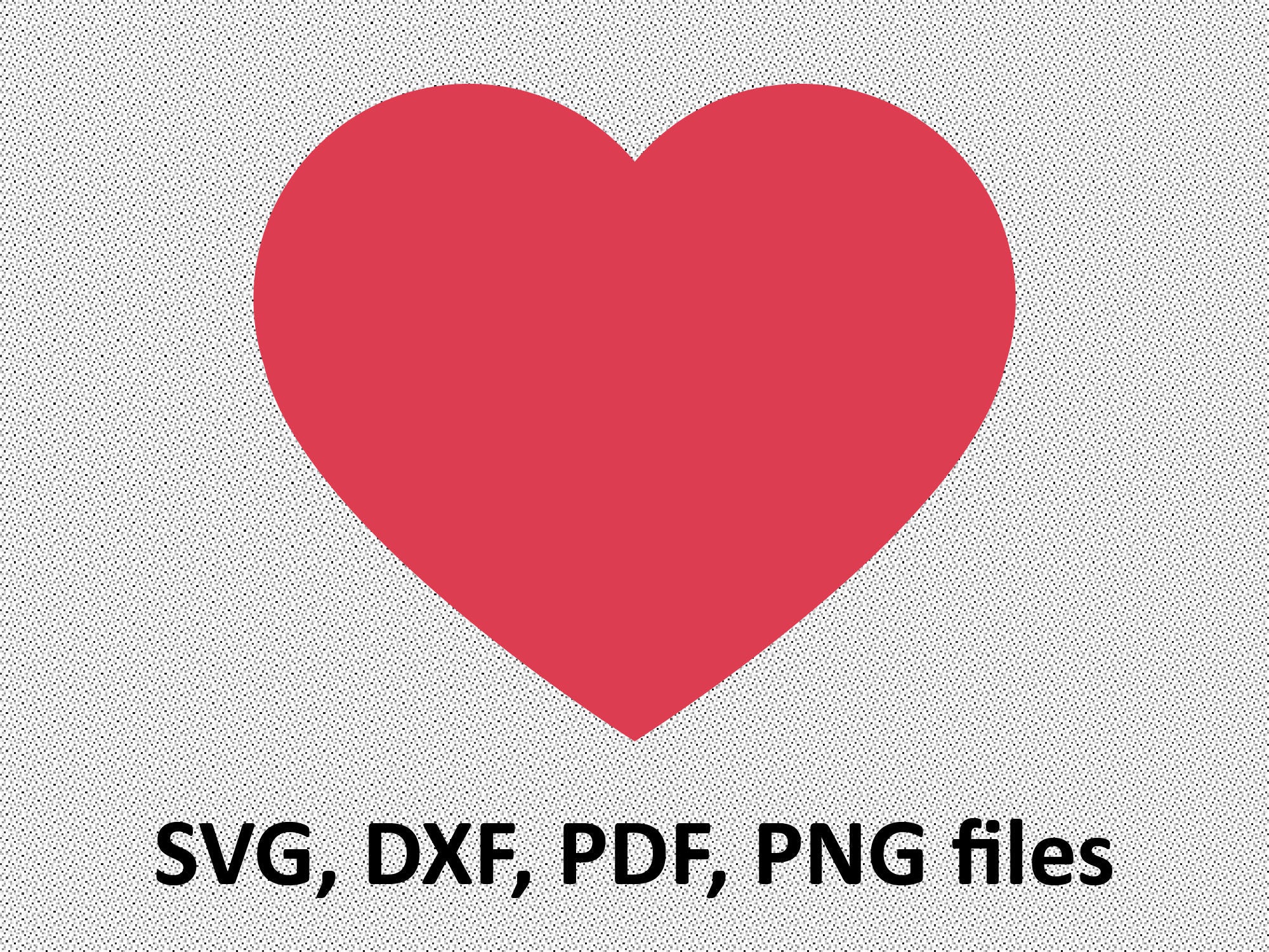 Heart SVG File Heart svg design DXF Heart Cut File Heart ...