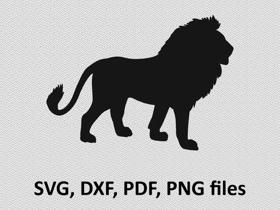 Download Lion SVG/ Lion DXF/ Lion Clipart/ Lion Files printing ...
