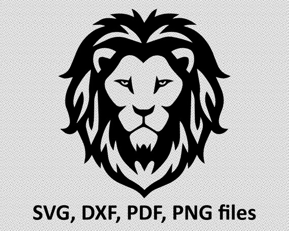 Download Lion SVG/ Lion DXF/ Lion Clipart/ Lion Files printing ...