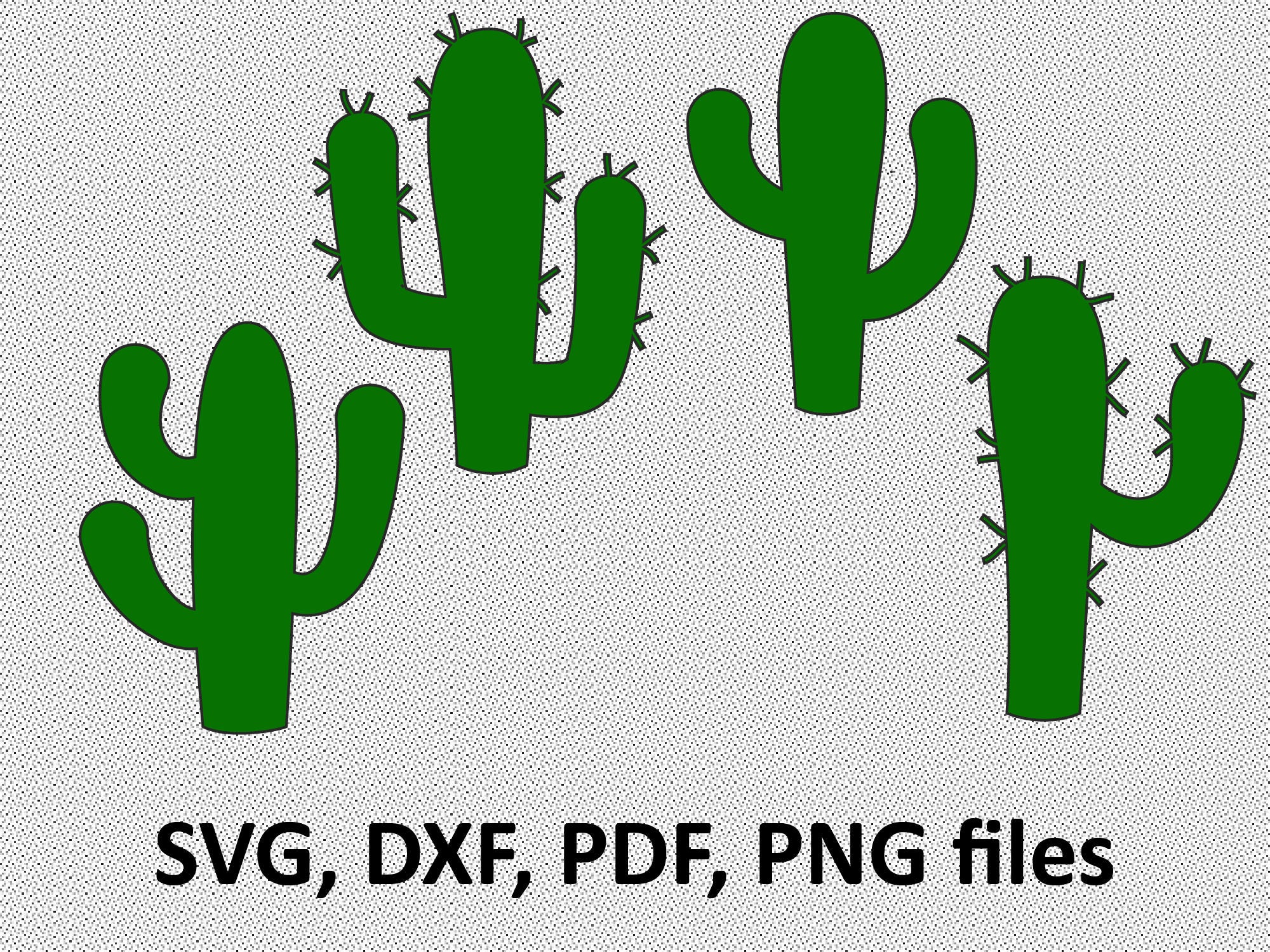 Download Cactus SVG/ Cactus DXF/ Cactus Clipart/ Svg Files printing ...