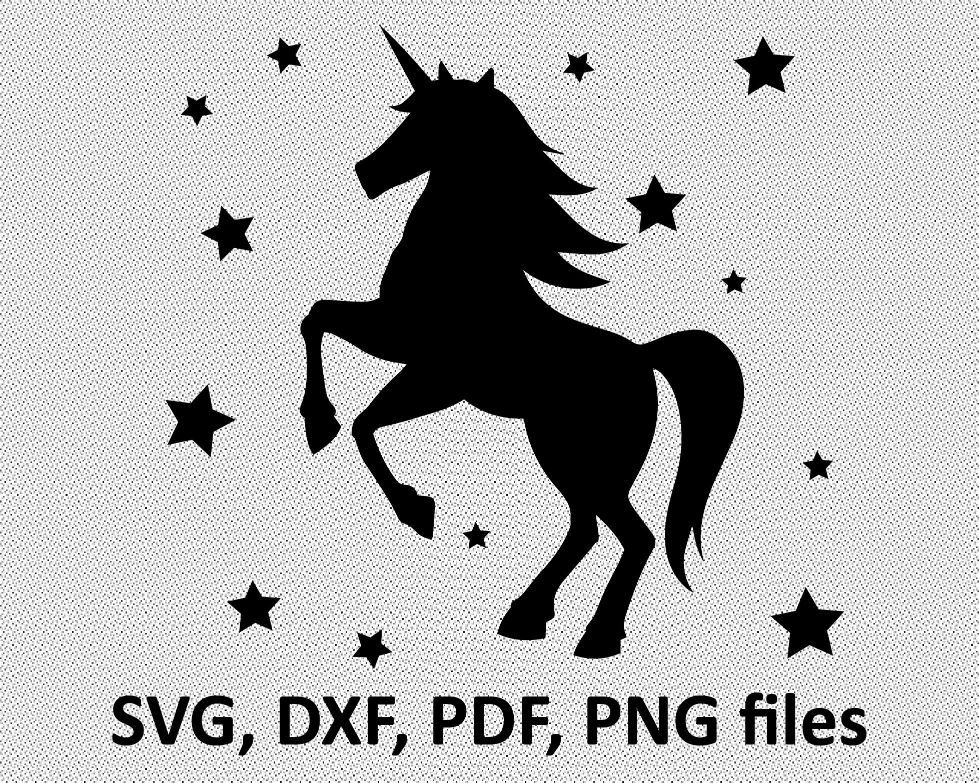 Unicorn SVG unicorn head svg cutting file unicorn head svg | Etsy