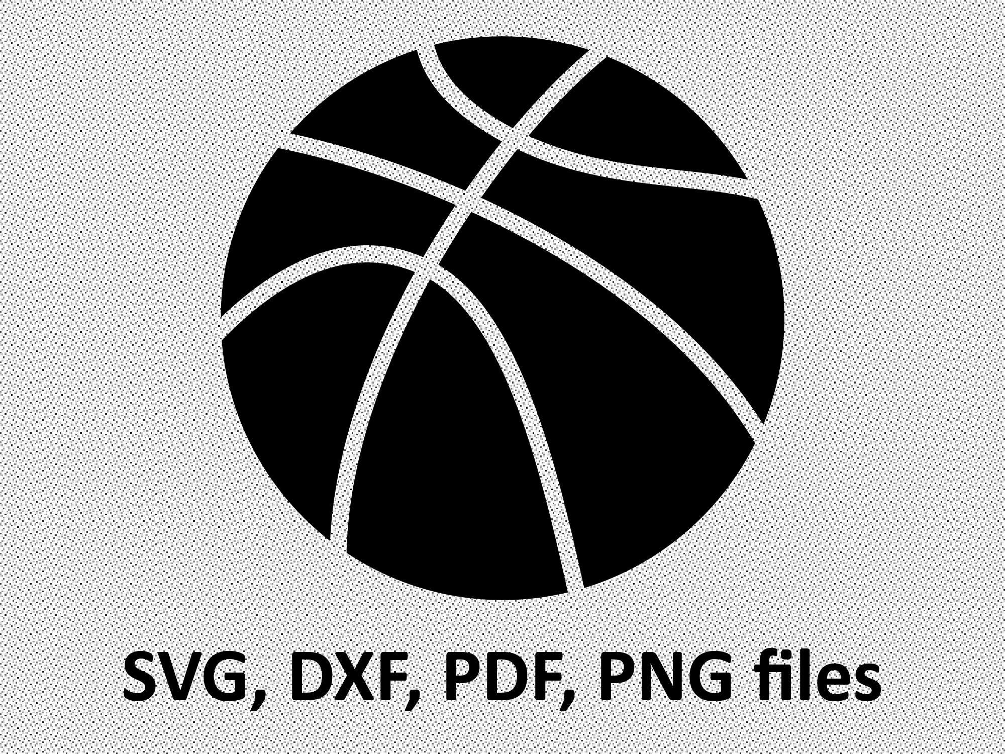 Download Basketball SVG/ Basketball DXF/ Basketball Clipart/ Basketball | Etsy