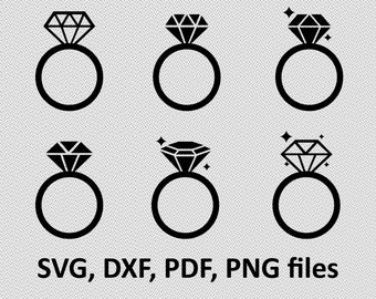 Ring svg - Ring diamond svg - Ring wedding svg - Ring wedding digital clipart for Design or more,file download png, pdf, svg