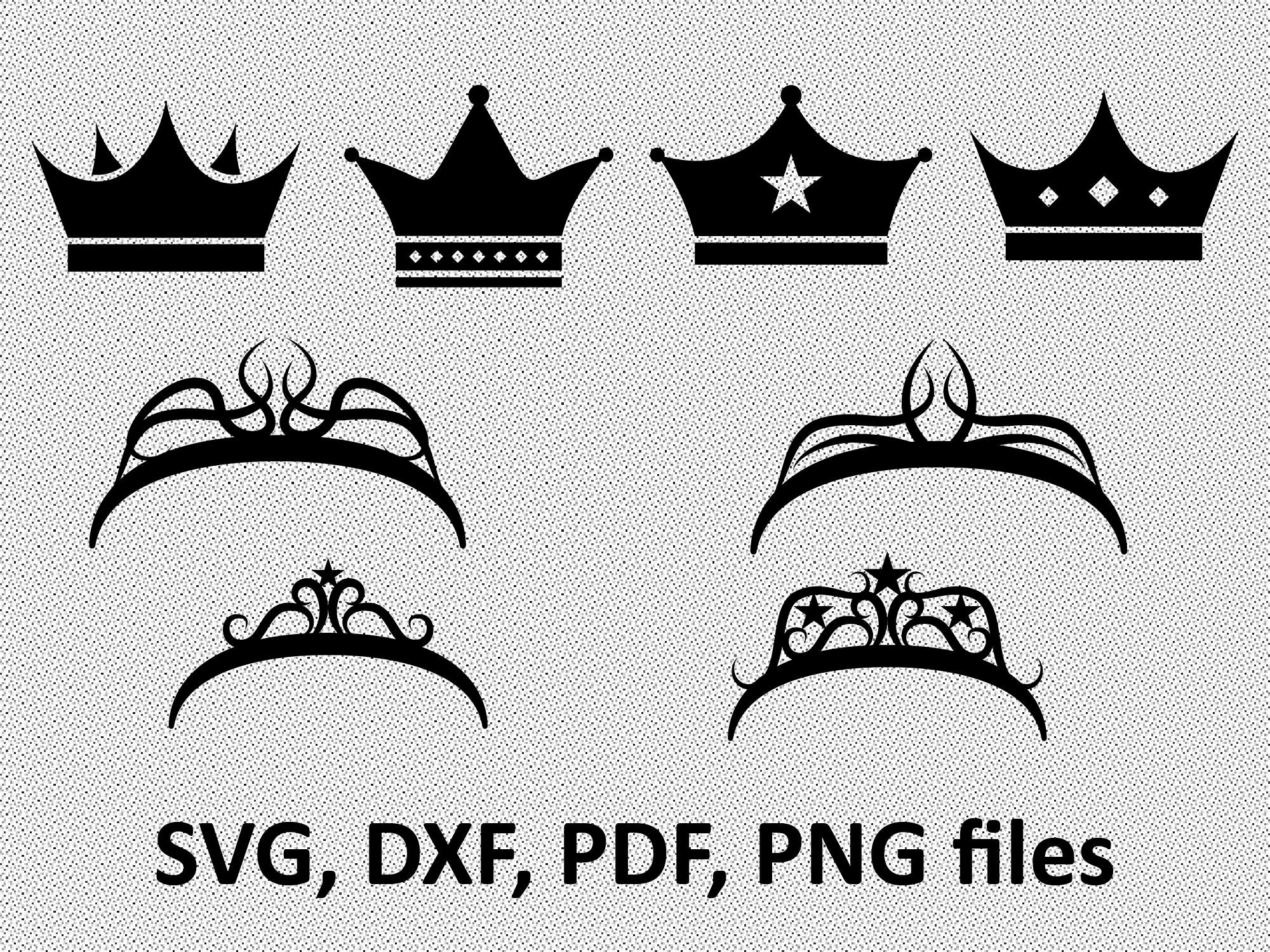 Download Crowns SVG Crown Clipart Crown Vector Princess Crown SVG ...