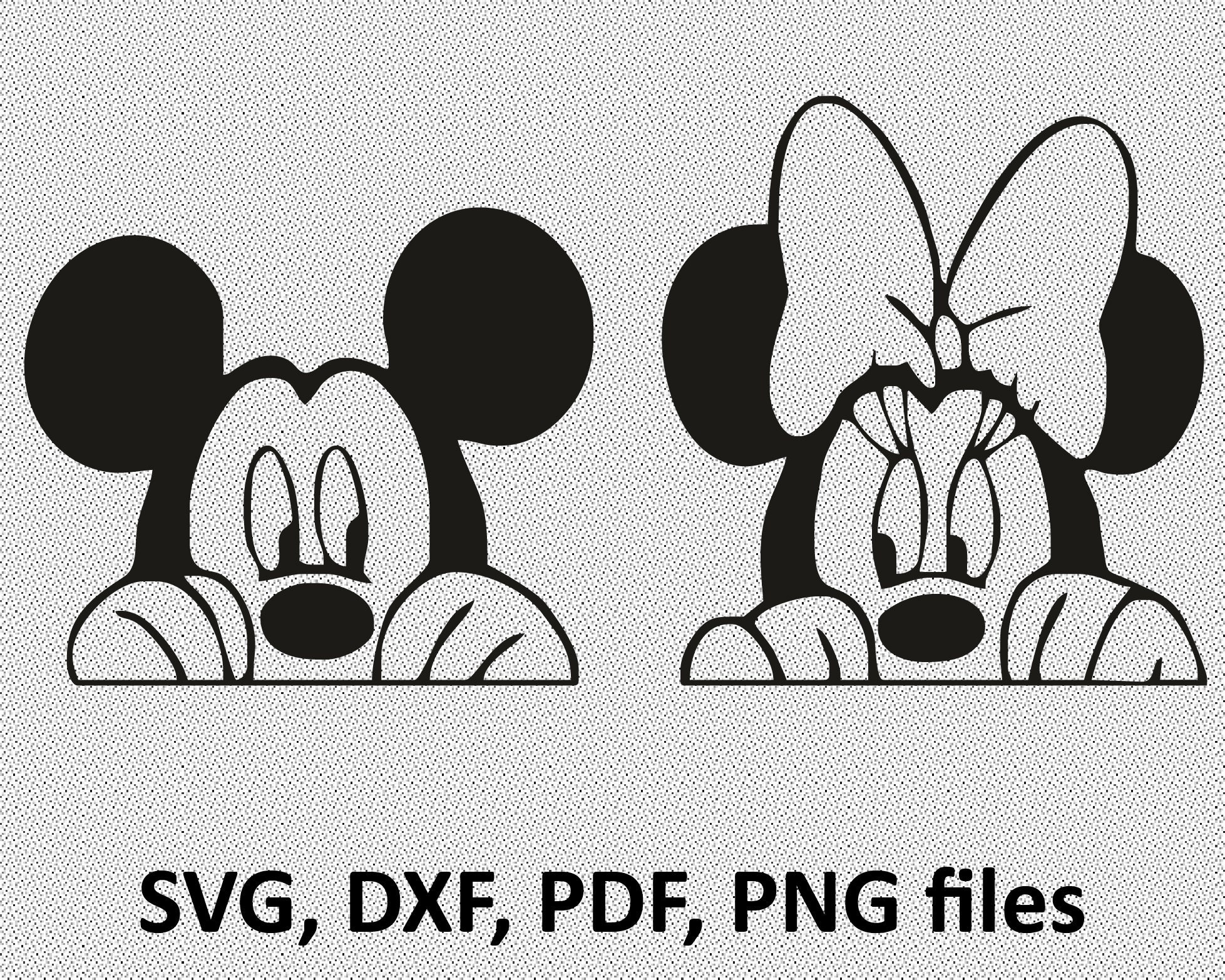Download Mickey Mouse SVG File Minnie Svg Vinyl Cutting File Minnie ...