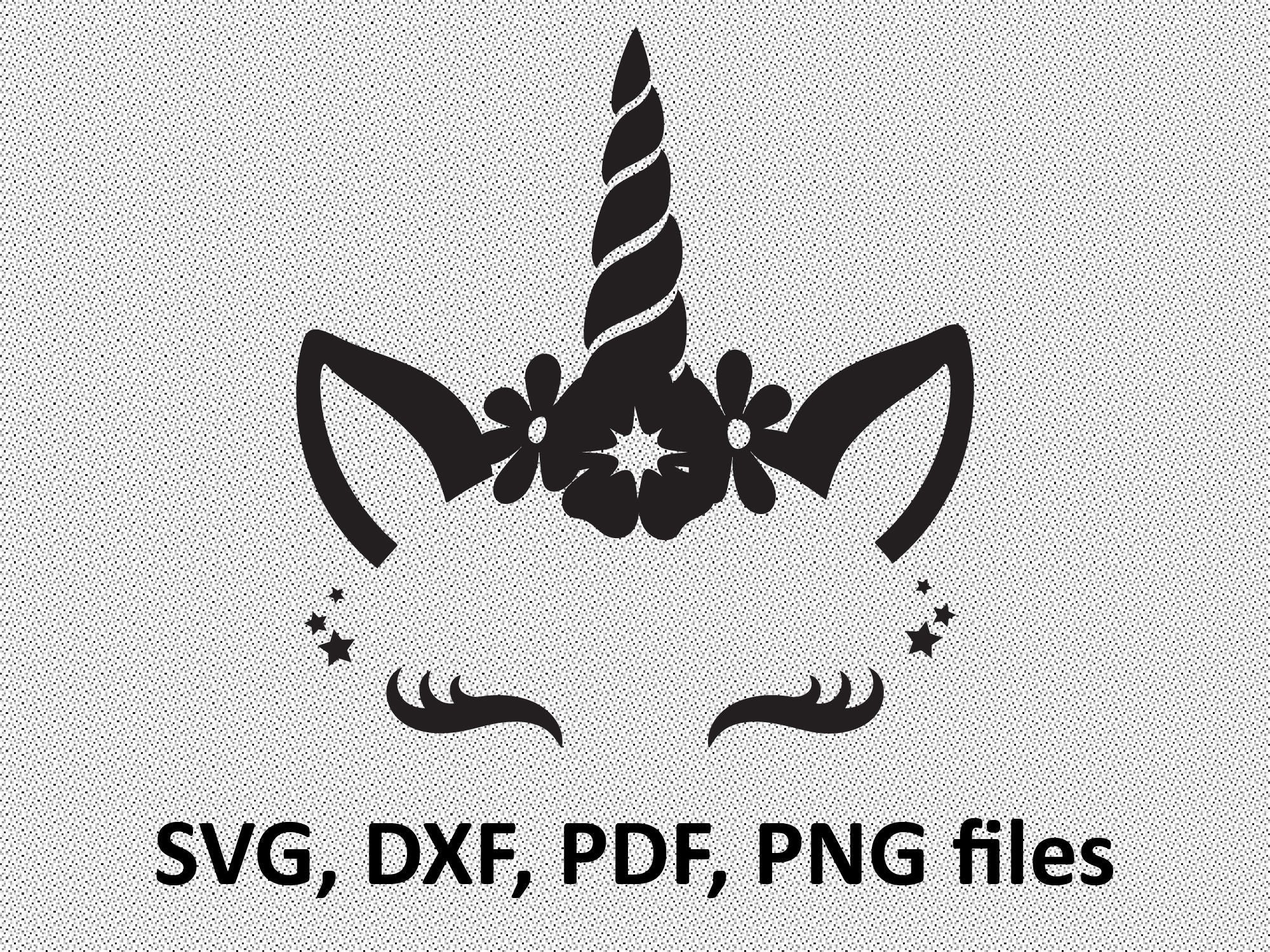 Download Unicorn SVG File Unicorn DXF Unicorn Cut File Clip art | Etsy