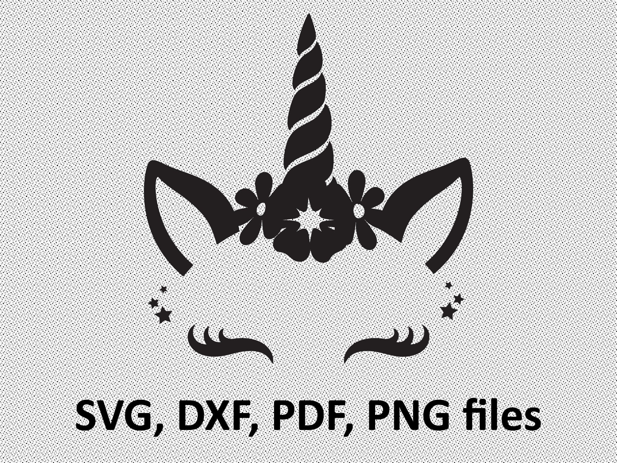 Download Unicorn SVG File Unicorn DXF Unicorn Cut File Clip art | Etsy