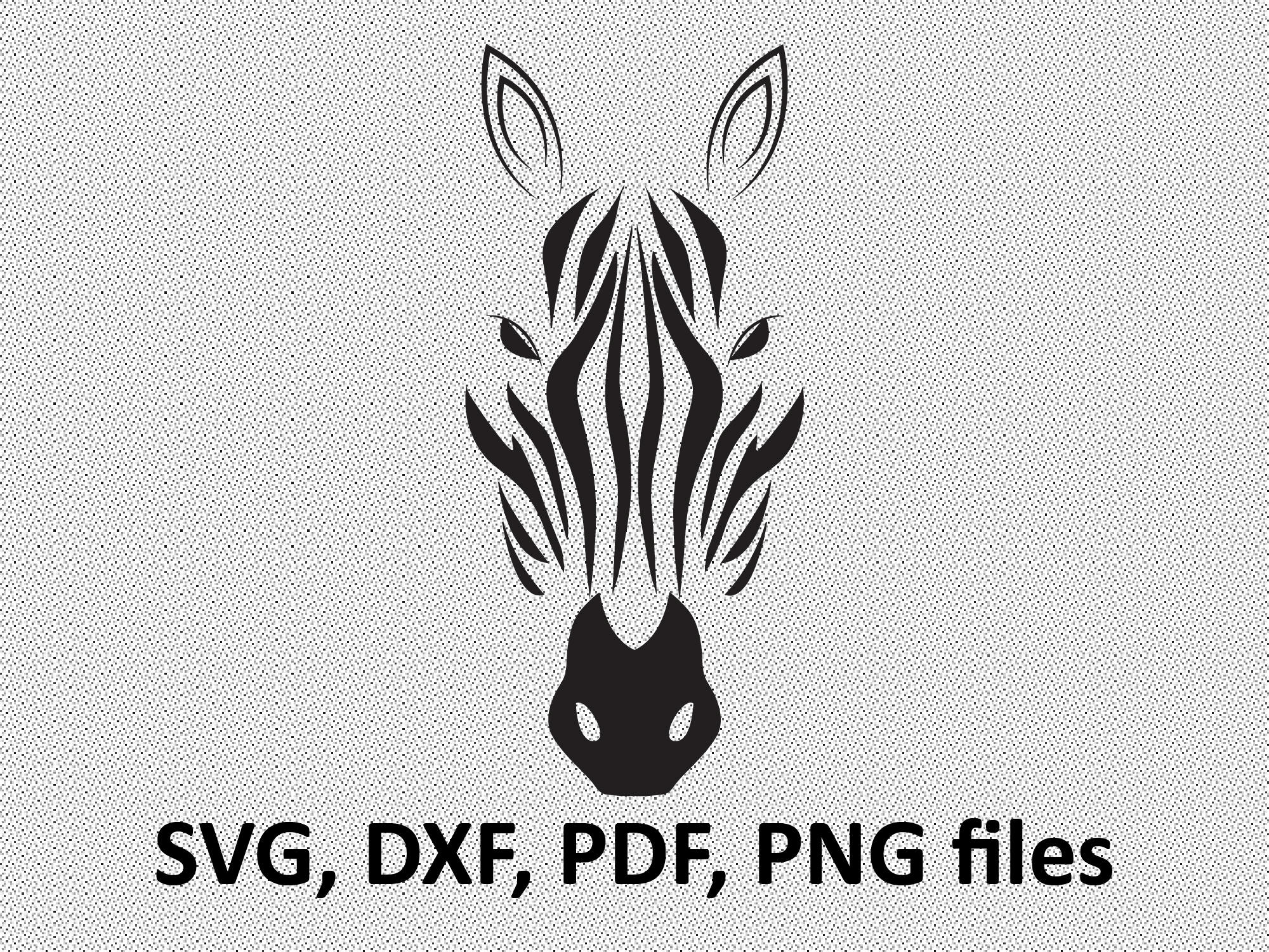Download Zebra SVG/ Zebra DXF/ Zebra Clipart/ Zebra Files Zebra | Etsy
