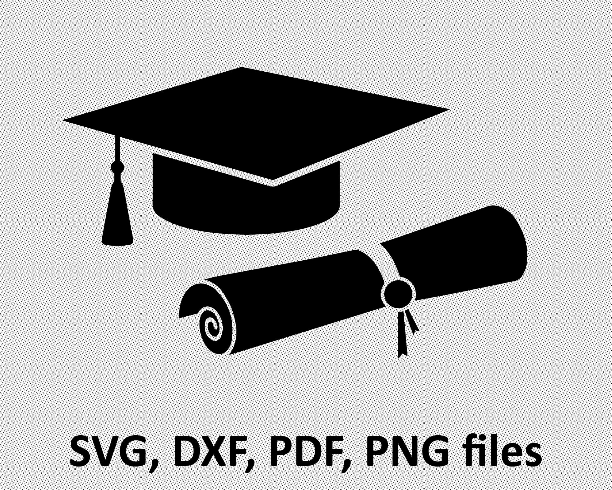 Download Graduation SVG Graduation Cap SVG diploma svg Cut | Etsy