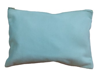 Gratis verzending, aangepaste natuur katoen canvas cosmetische tas, make-up rits etui, toilettas, munt portemonnee, portemonnee, aangepaste print accepteren