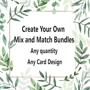 Choose Your Own Greeting Card Bundle | True North Creations Canada | Size A2 | 4.25" x 5.25" folded | Save up to 50%