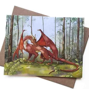 Carte rose nymphe fleur | Modèle 120 | Taille A2 | 4,25 x 5,25 pouces plié | Carte vierge