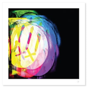 Urban Smiley: Graffiti Art Print [v01c]