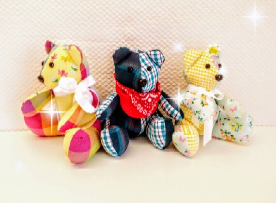etsy memory bear pattern