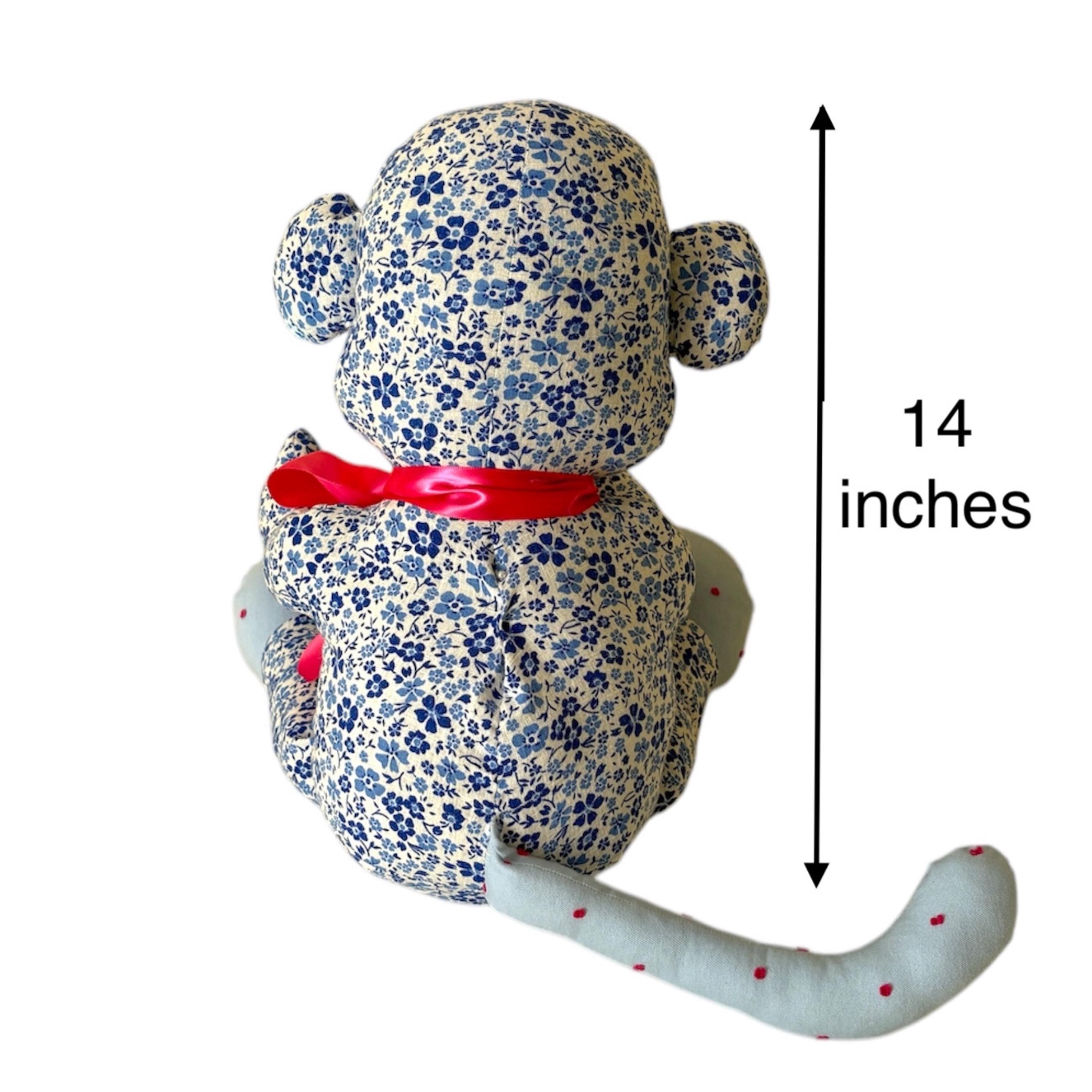 Mikey the Monkey Sewing Pattern: Memory Keepsake (PDF Pattern) - Etsy