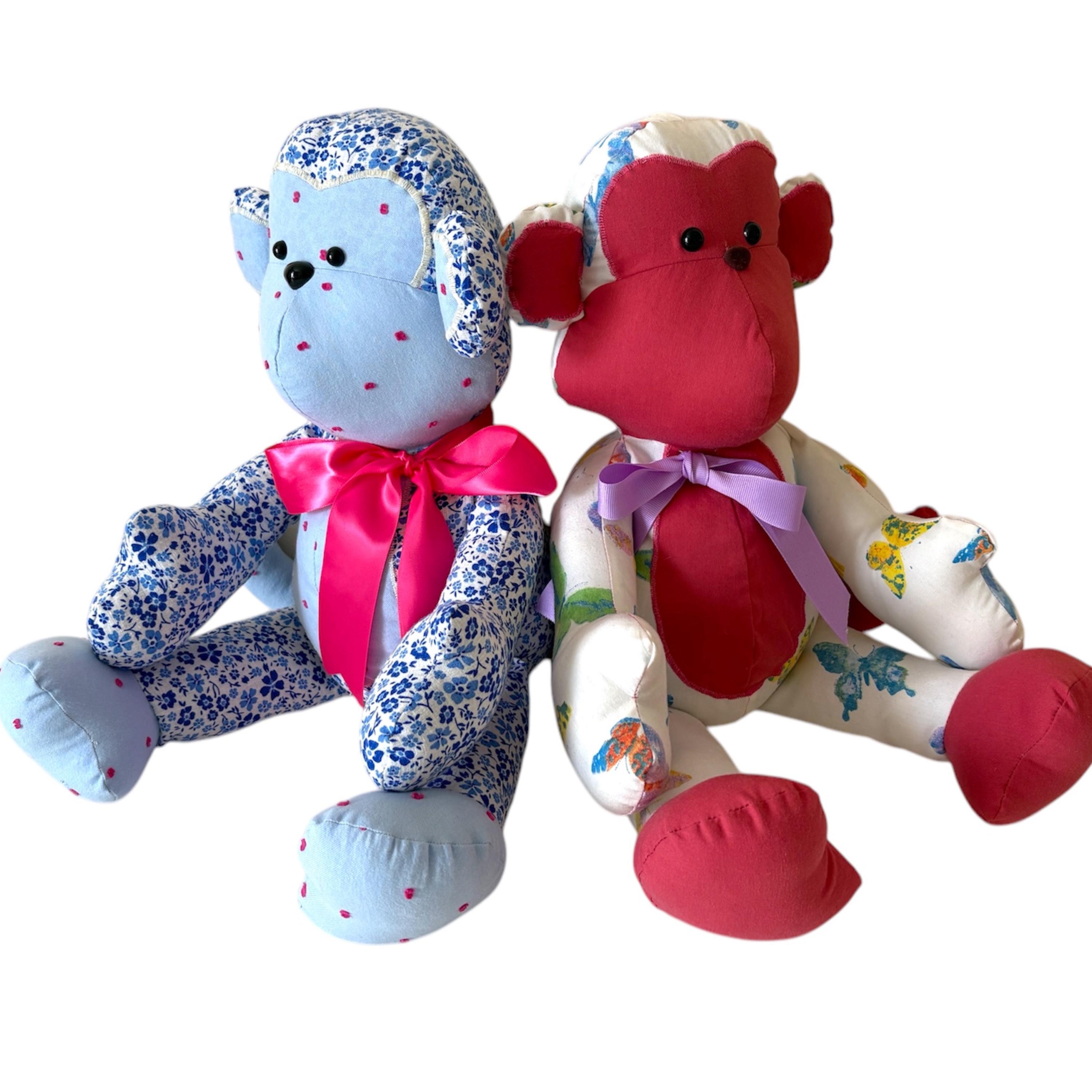 Mikey the Monkey Sewing Pattern: Memory Keepsake (PDF Pattern) - Etsy