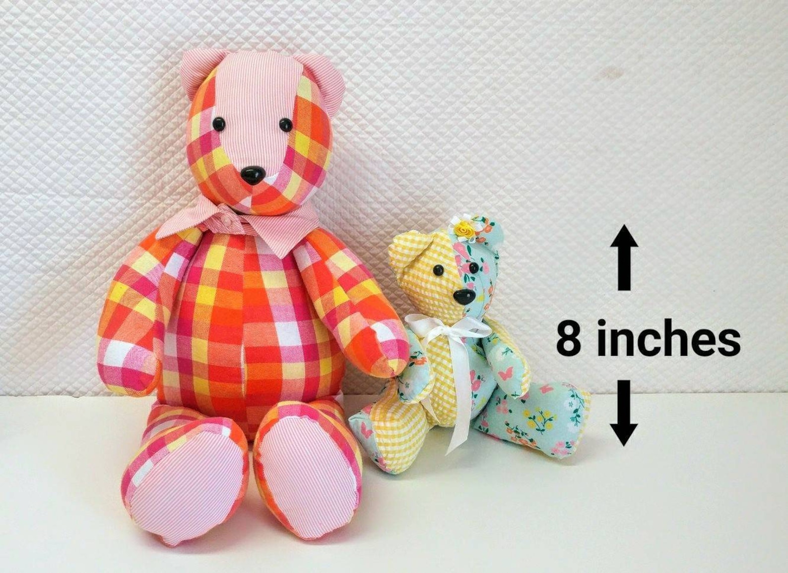 MINI Memory Bear Pattern 8 noelle Bear With VIDEO - Etsy