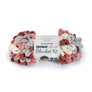Bernat Alize Blanket EZ Yarn - WARM CLAY - 6.4oz/180g/18yd