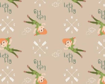 Camelot - Peter Pan Let es Fly - Beige Stoff