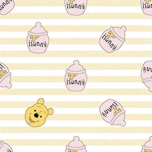 Springs Creative - Winnie the Pooh Hunny Fabric