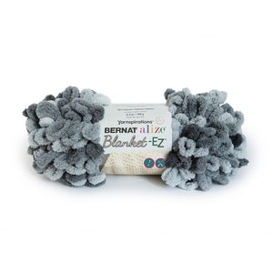 Bernat Alize Blanket EZ Yarn - SLATE GRAY - 6.4oz/180g/18yd