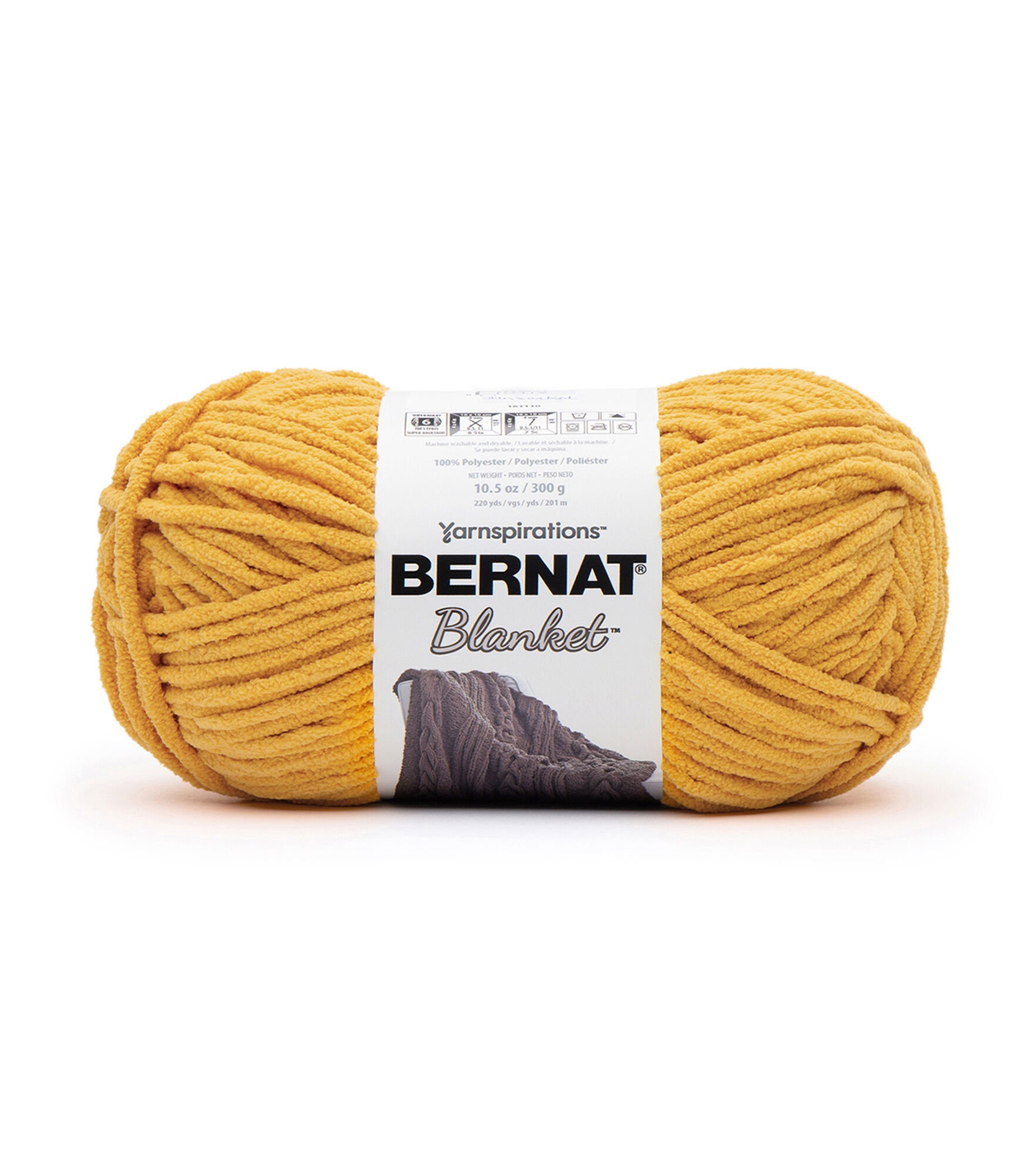 Bernat Yellow Yarn 