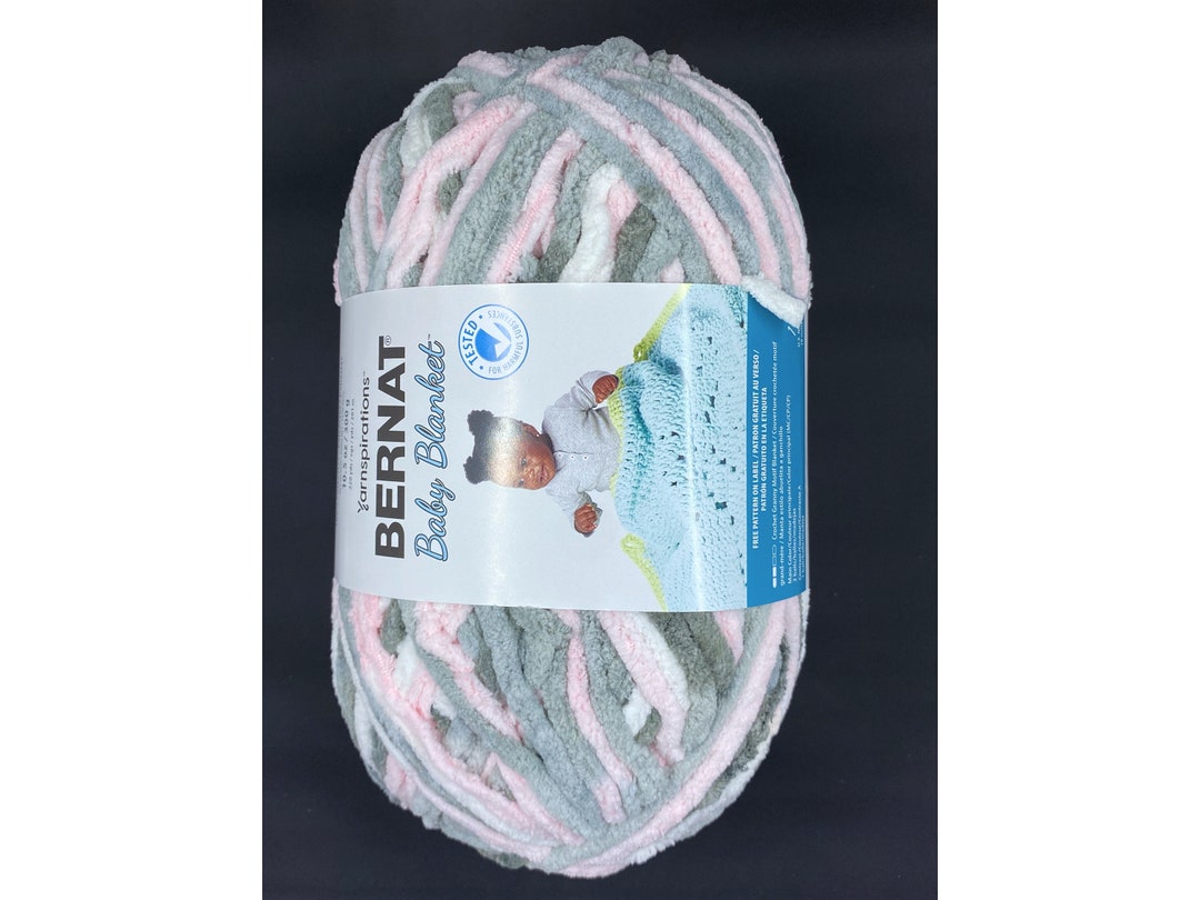 Bernat Baby Blanket Yarn BABY GRAYS 10.5oz/300g/220yd Etsy