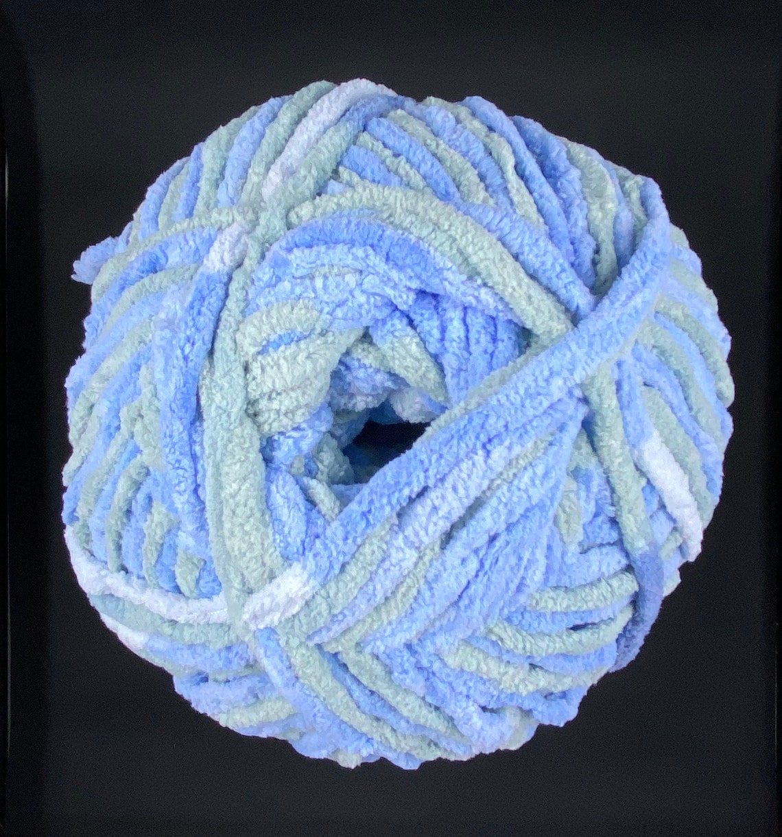 Bernat Baby Blanket Yarn LOVELY BLUE 10.5oz/300g/220yd Etsy