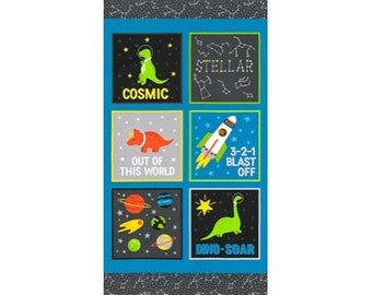 Robert Kaufman - Dino-Soar - Dinosaurio en el Panel Espacial - AHE-19734-348