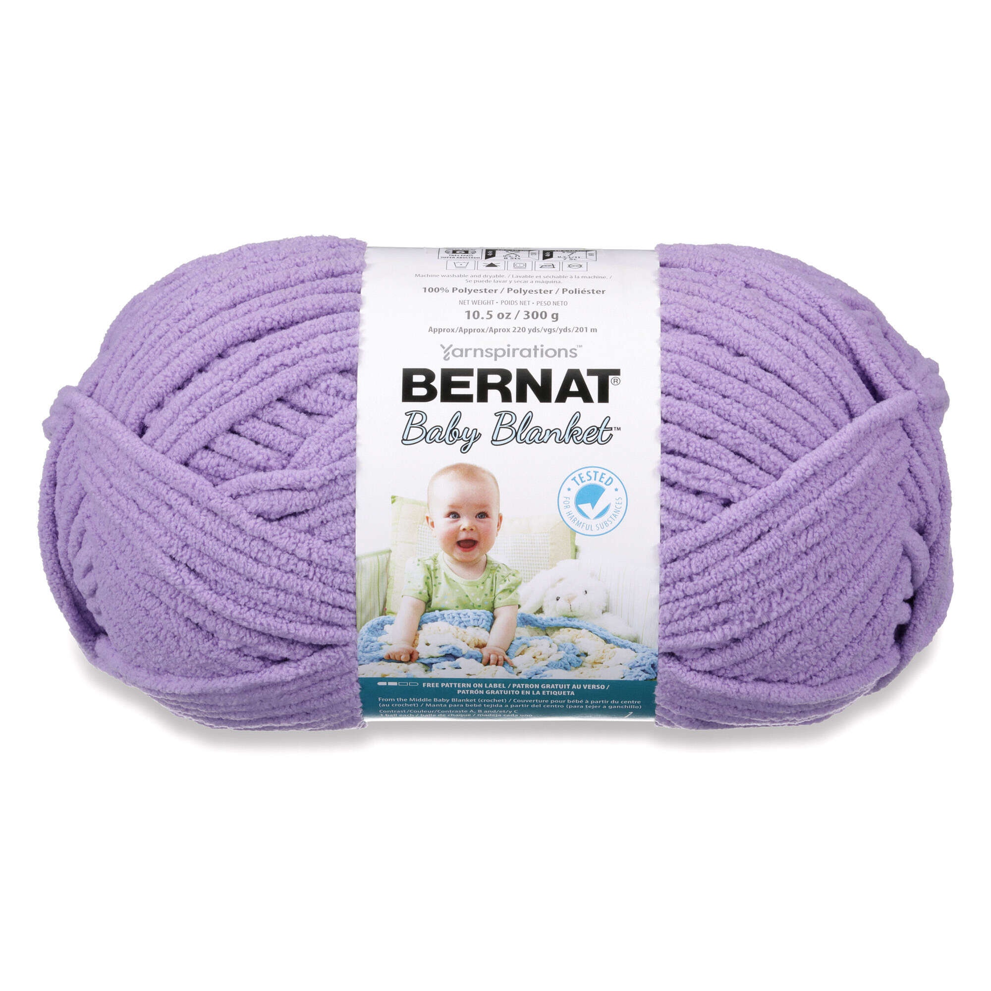 Purple Bernat Yarn 