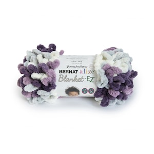 Bernat Alize Blanket EZ Yarn - THISTLE - 6.4oz/180g/18yd