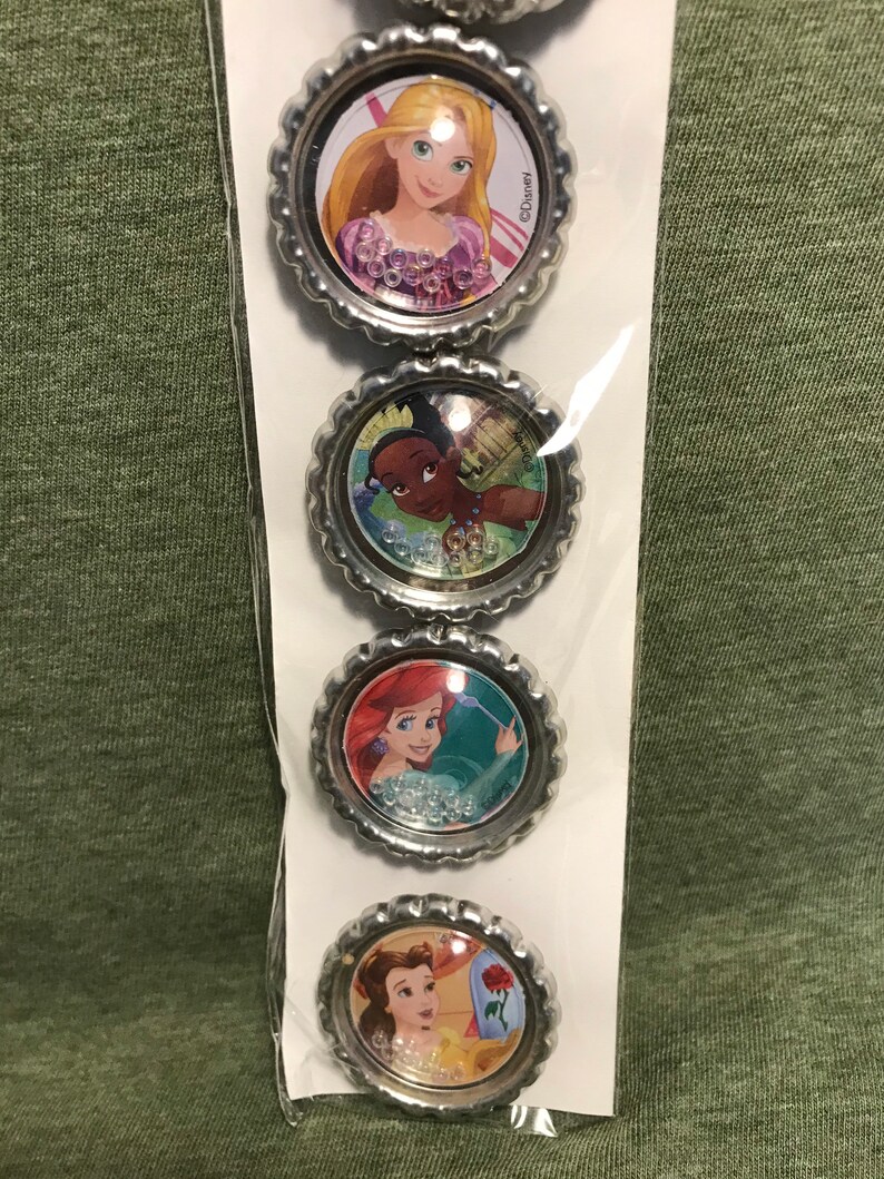 Disney Princess Set of 5 Refrigerator Cinderella Etsy