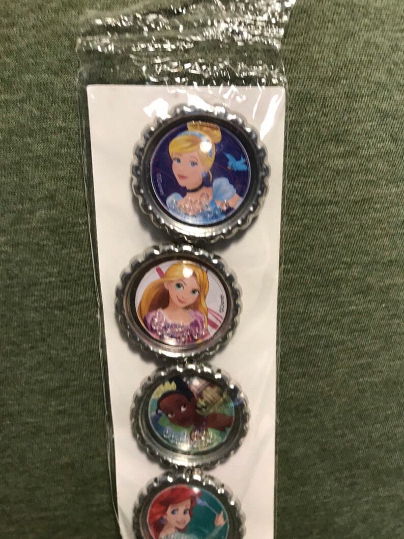 Disney Princess Set of 5 Refrigerator Cinderella Etsy