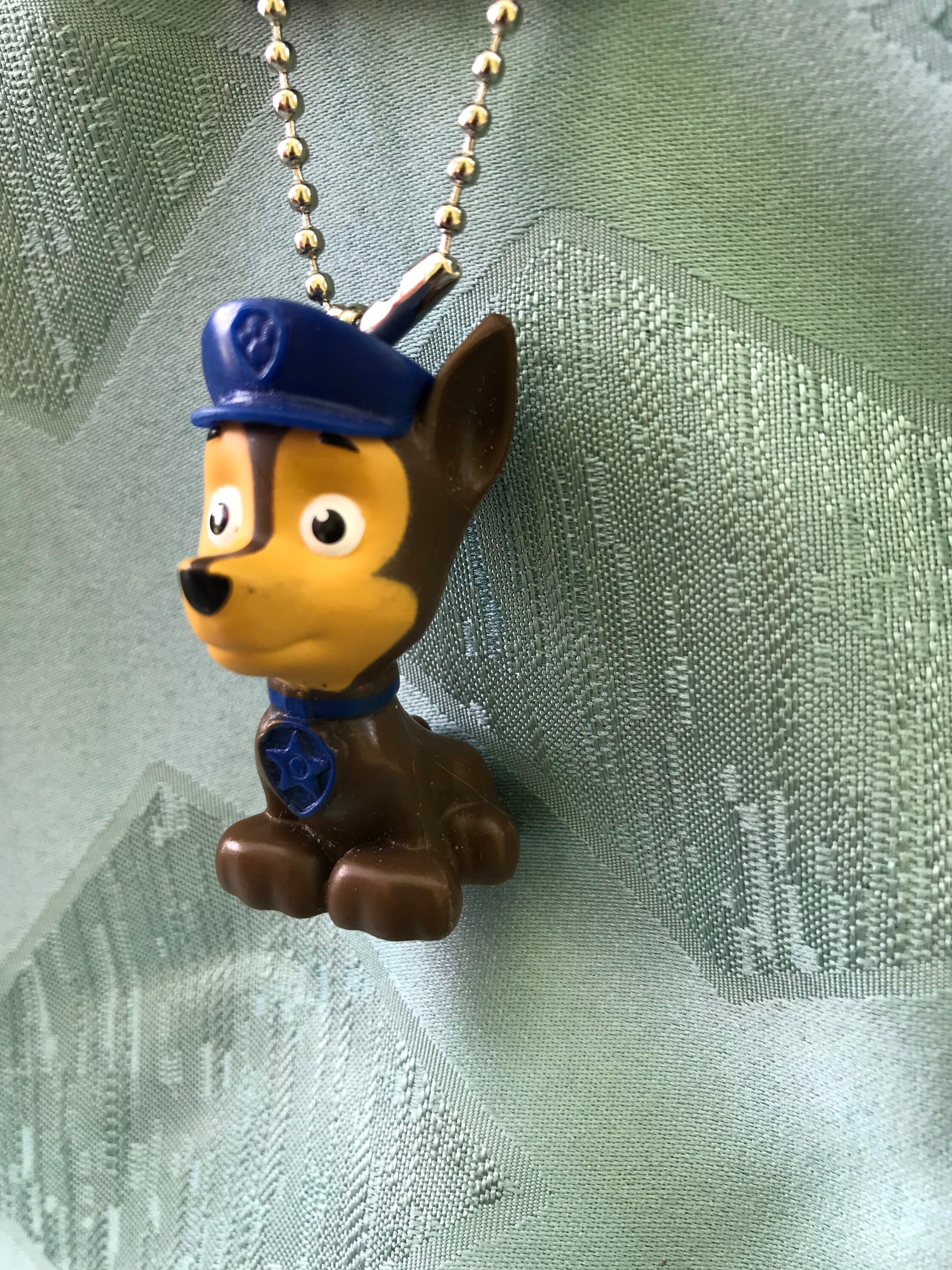 Paw Patrol Chase keychain /backpack charms | Etsy