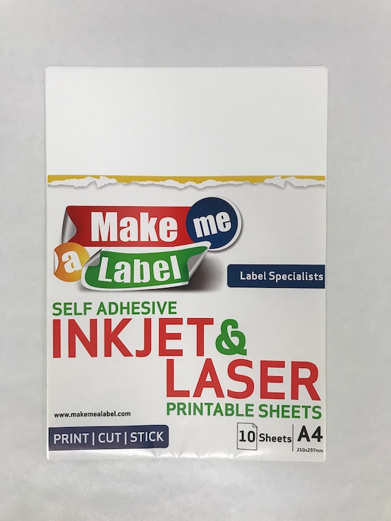 Premium Printable Vinyl Sticker Paper for Your Inkjet and Laser