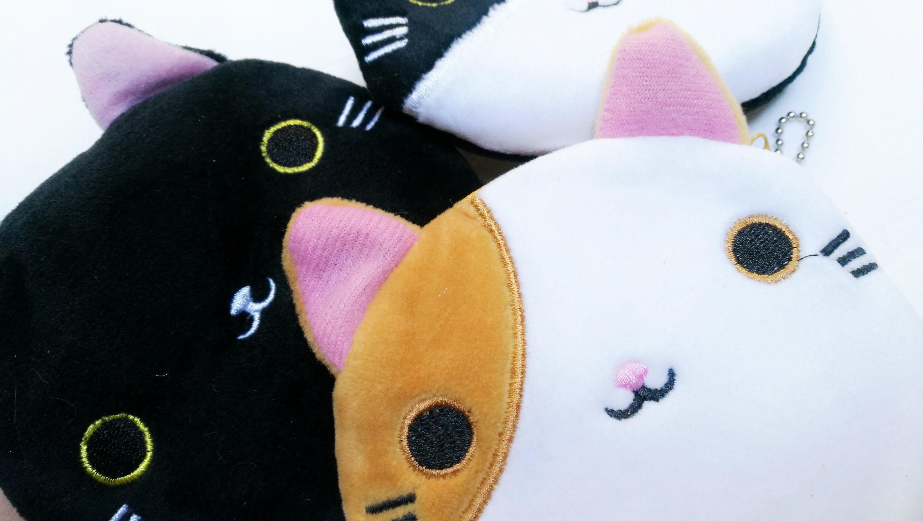 cute japanese cat plush