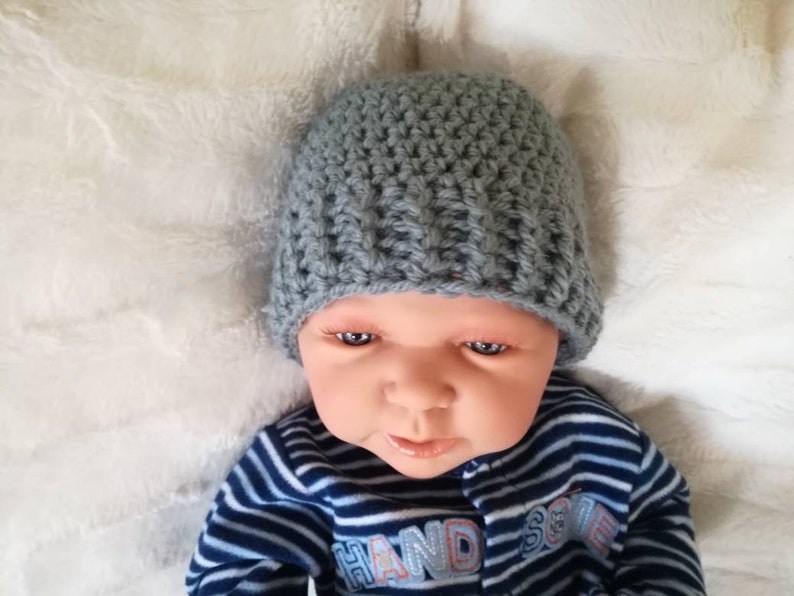 Baby Beanie 612 Months in 24 Colors Beanie Baby Crochet Etsy