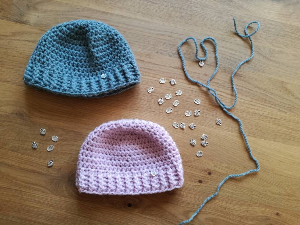 Baby Beanie 612 months in 24 colors beanie baby crochet Etsy