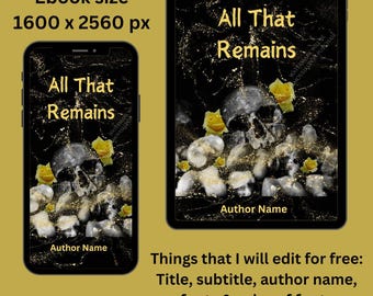 Premade Ebook Cover For Dark Romance, Horror, Fantasy